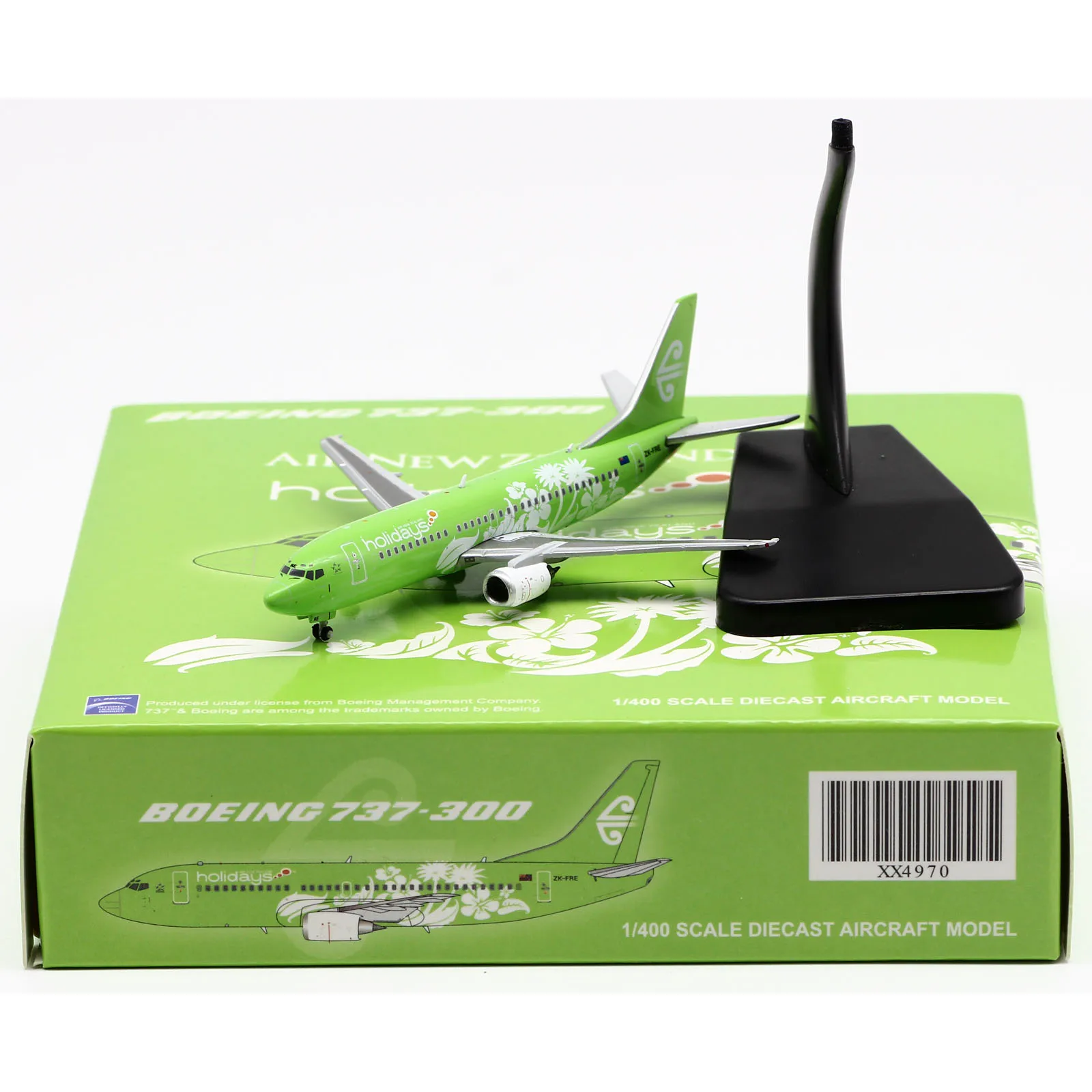 

XX4970 Alloy Collectible Plane Gift JC Wings 1:400 AIR NEW ZEALAND "StarAlliance" Boeing B737-300 Diecast Aircraft Model ZK-FRE