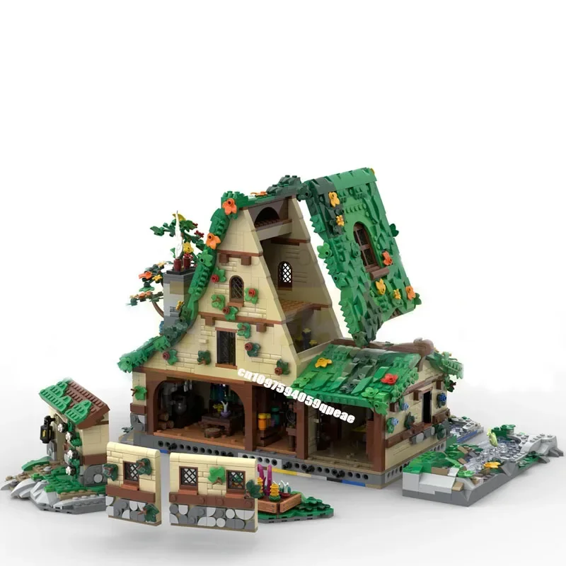 새로운 유명한 판타지 시대 게임 시리즈 약초학자 Moc 스트리트 뷰 모델 맞춤 퍼즐 Diy 크리 에이 티브 아이디어 아이 장난감 생일 선물