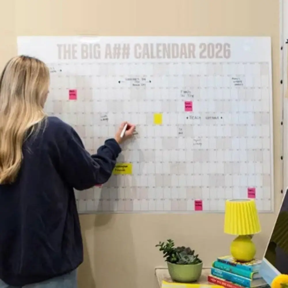 

Durable Large 2026 Calendar Planner Sheet Schedule Sticker Planner Target Wall Calendar To Do List Planner Office Supplies