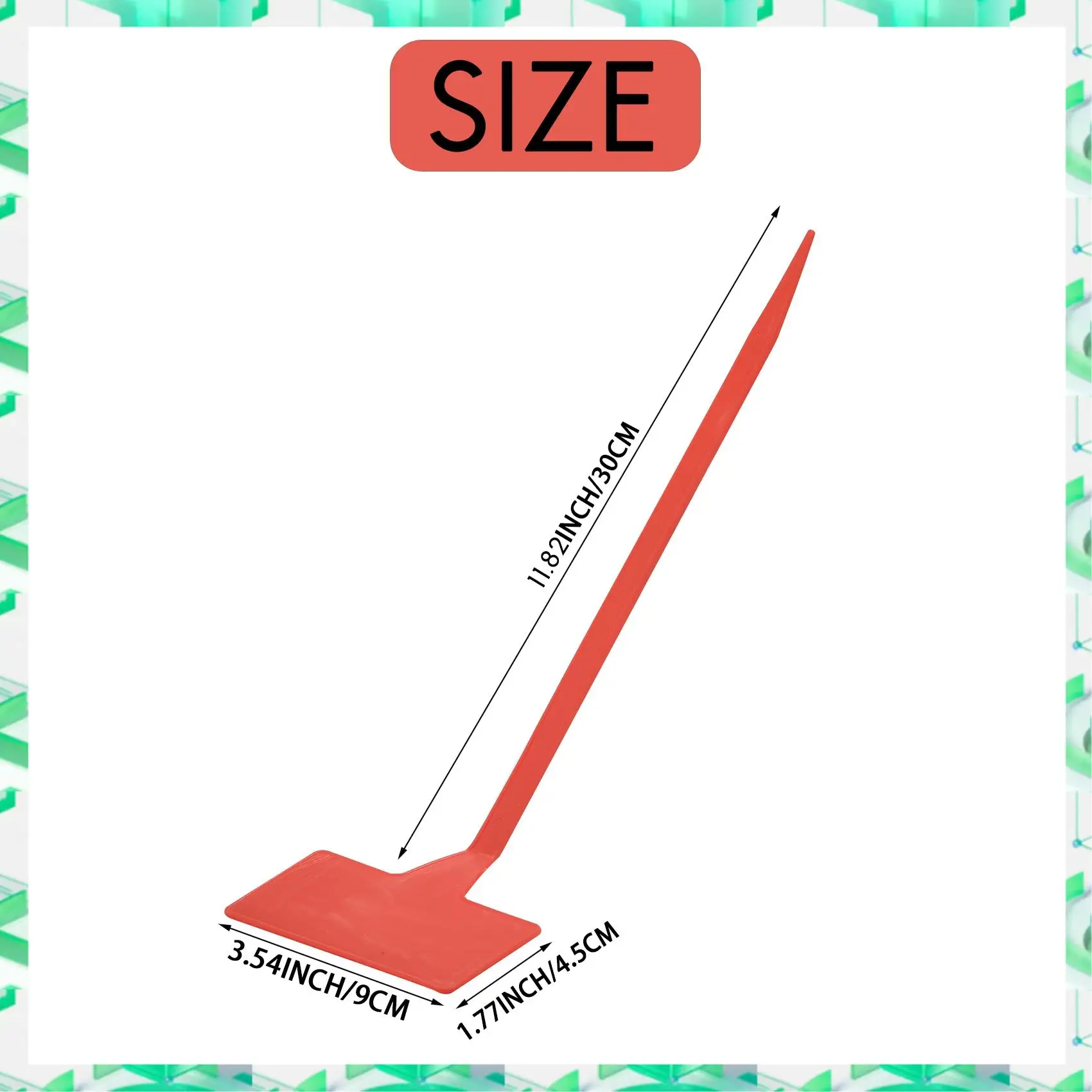 

FIZP Gardens Planting Tools 50 Pcs Bonsai Plastic Plant Labels Garden Labels T-Type Upturned Garden Tags Markers Nursery Upturne