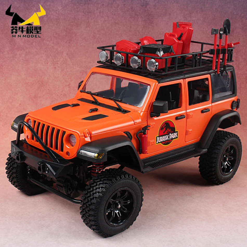 MN MODEL 4WD Off-road Car 1:12 RC RTR Outdoor Wading Truck Rock Crawler All Terrain Climbing Vehicle Adult Toy Dinosaur Model
