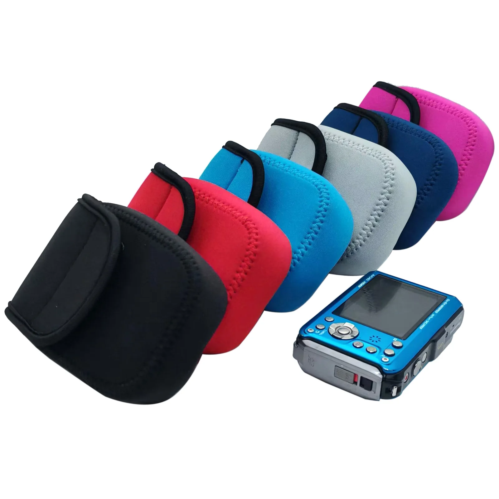 CozyShot Neoprene Soft Camera bag Case for Canon G9X G7X SX730 SX740 SX610 Sony RX100 HX50 ZV1 Ricoh GR2 GR3 LX10 FUJI CASIO