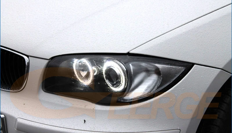 For BMW 1 Series E81 E82 E87 E88 2004 - 2012 Ultra Bright SMD LED Angel Eyes Kit Halo Rings