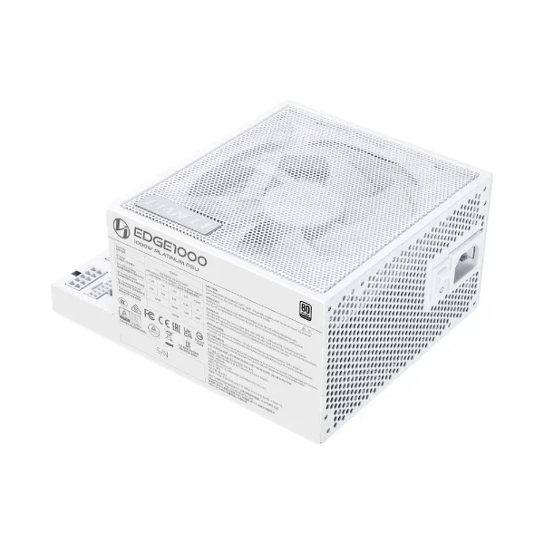 LIANLI EDGE EDGE850 White L-Shape Platinum With USB Hub Fully-Modular ATX 3.1 PSU 850W Full Model Power Supply For PC