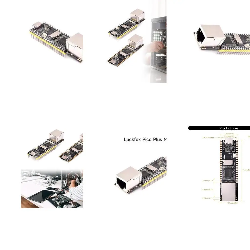 652F Artificial Intelligence Board RV1103 Processor with Ethernet Port for Linux Development Board for Desktop