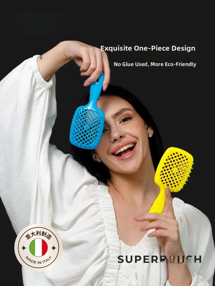 

JANEKE сотовая расческа Qui Dry Air Cuion массажная расческа многоцелевой инструмент для ухода за волосами портативный аксессуар для личной гигиены