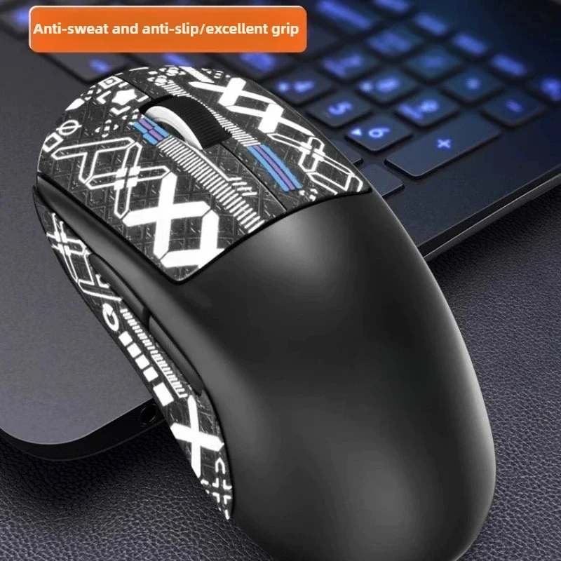 Handmade Grip Tape， for Logitech G Pro X Superlight Wireless Mouse - Non-Slip Sweat-Absorbing Skate Sticker Accessory