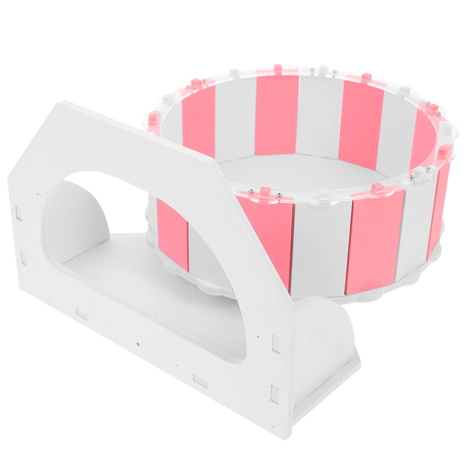 

PVC Hamster Toy Lightweight Exercise Hamster Toy for Small Pets Training Fun Plaything Pet Entertainment Wheel