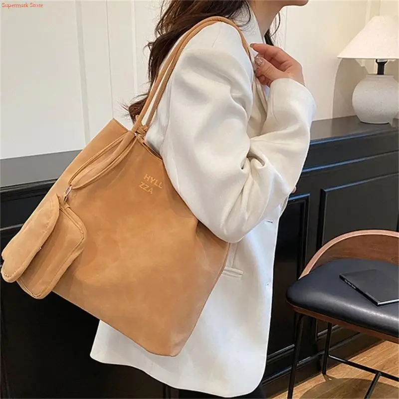 

Q5WE 2Pcs/Set Small Toted Bag Fashion Purses and Handbags for Women Ladies Underarm Bags Top Handle Satchels Shoulder Bags