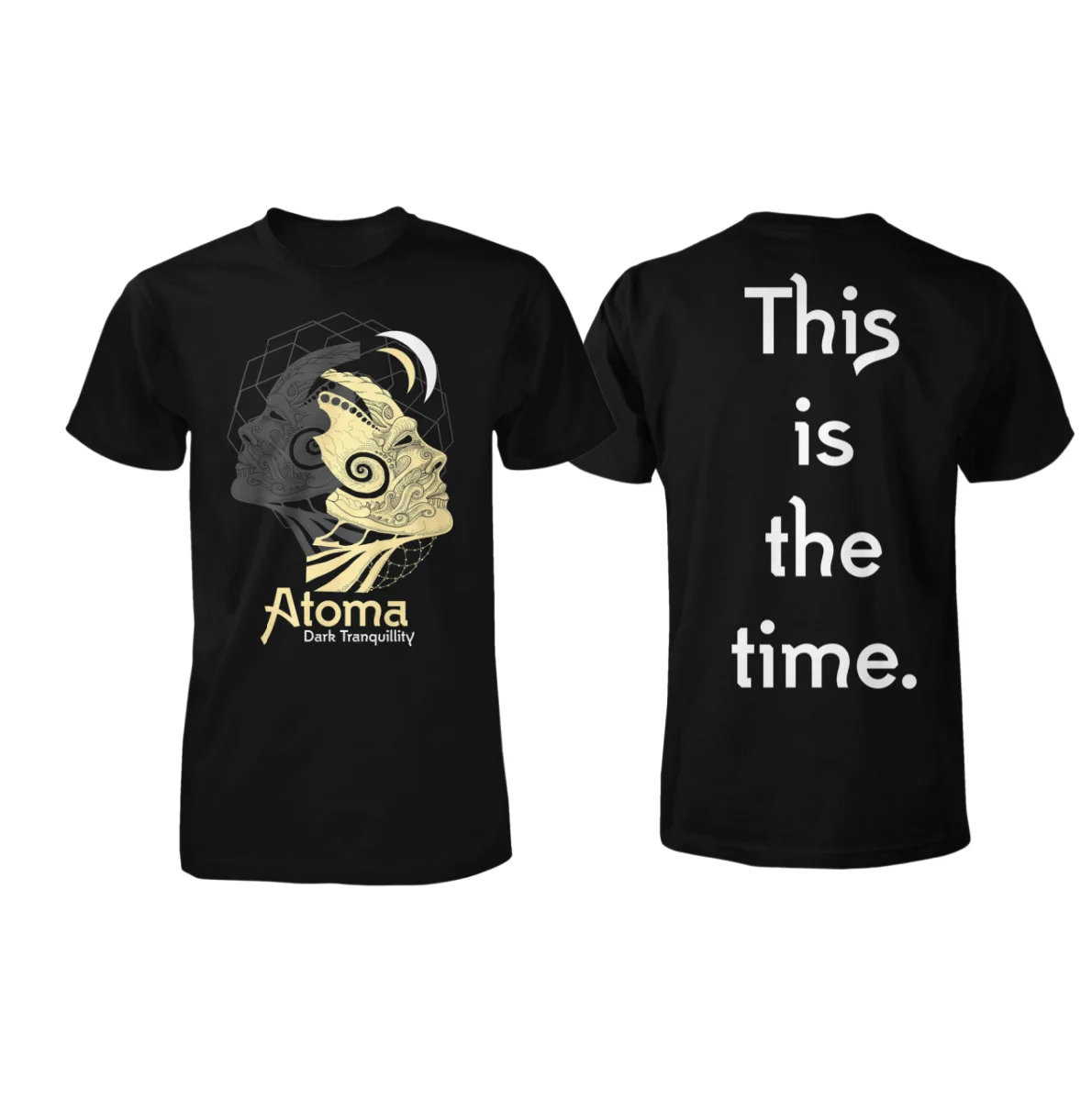Dark Tranquillity This Is The Time Art Pattern Classic Rock Band T-shirt - T-shirt en coton de style décontracté et tendance pour hommes et femmes