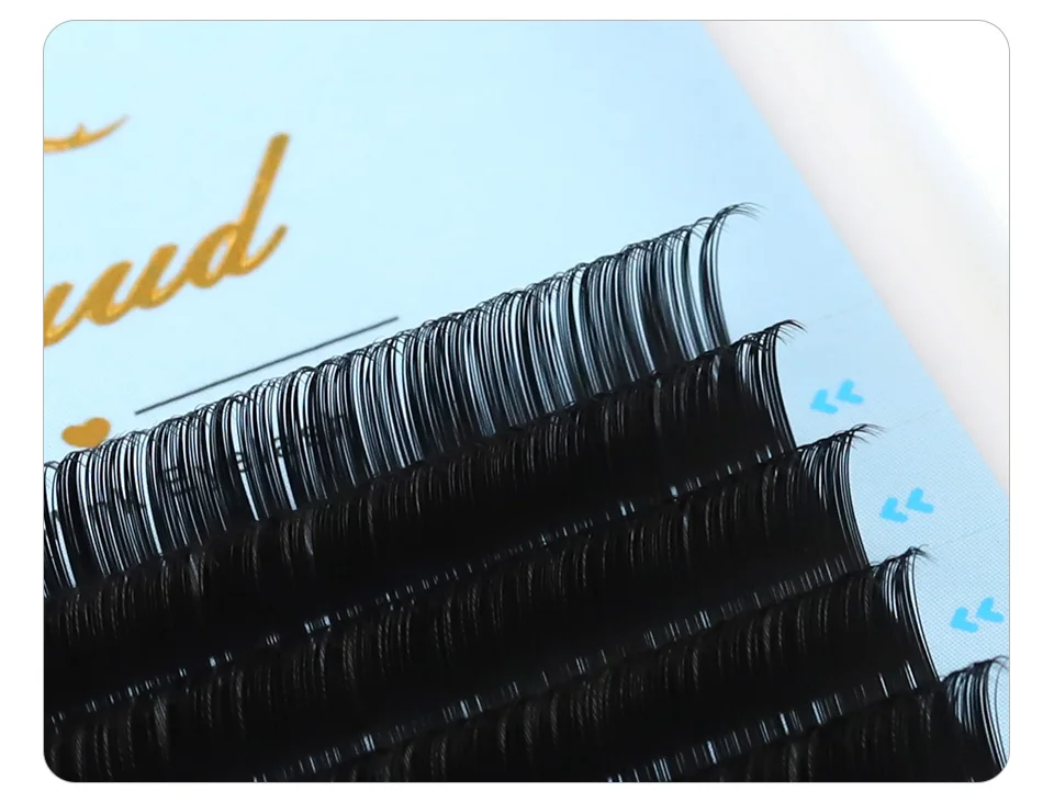 Aguud 5-25mm 16 Reihen Alle Größen Einzelne Wimpernverlängerung B J C D CC Matt Professionelle Weiche und Natürliche Make-up Premium-Wimpern – Detail 20