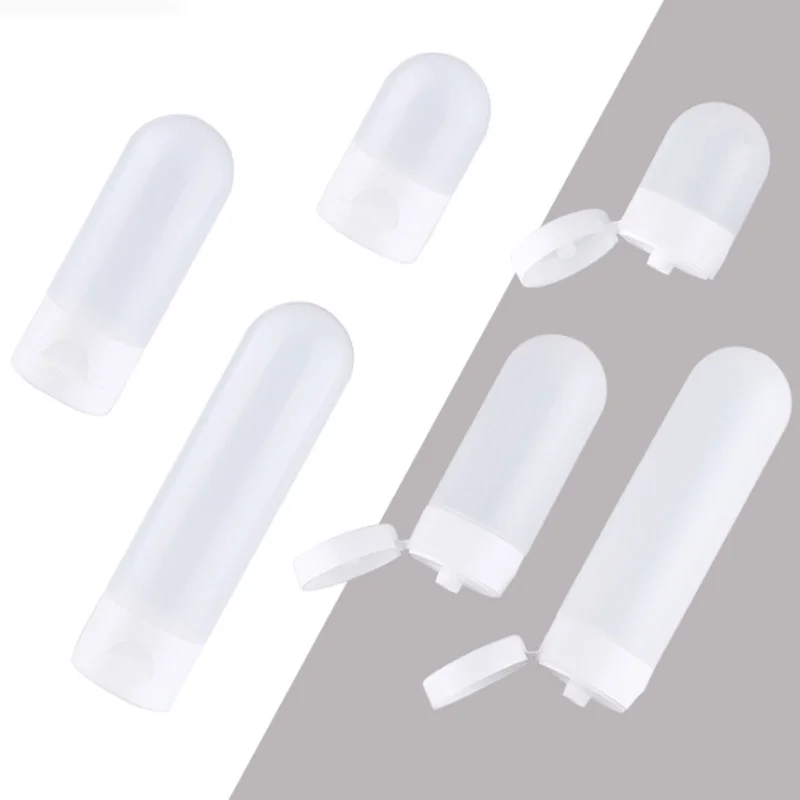 

30ml 60ml 100ml Travel Size Empty Cosmetic Cream Lotion Shampoo Bath Squeeze Containers Refillable Bottles 12PCS