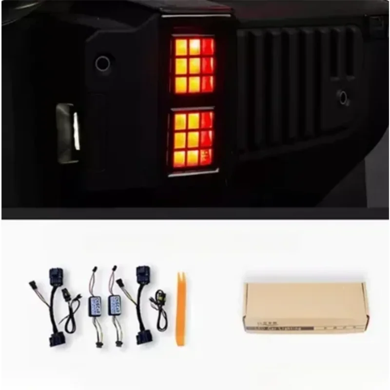 For JETOUR Traveler T2 2023+ Tail Light High-mounted Brake Light Rear Bumper Light Breathing Module Flash Auxiliary Module