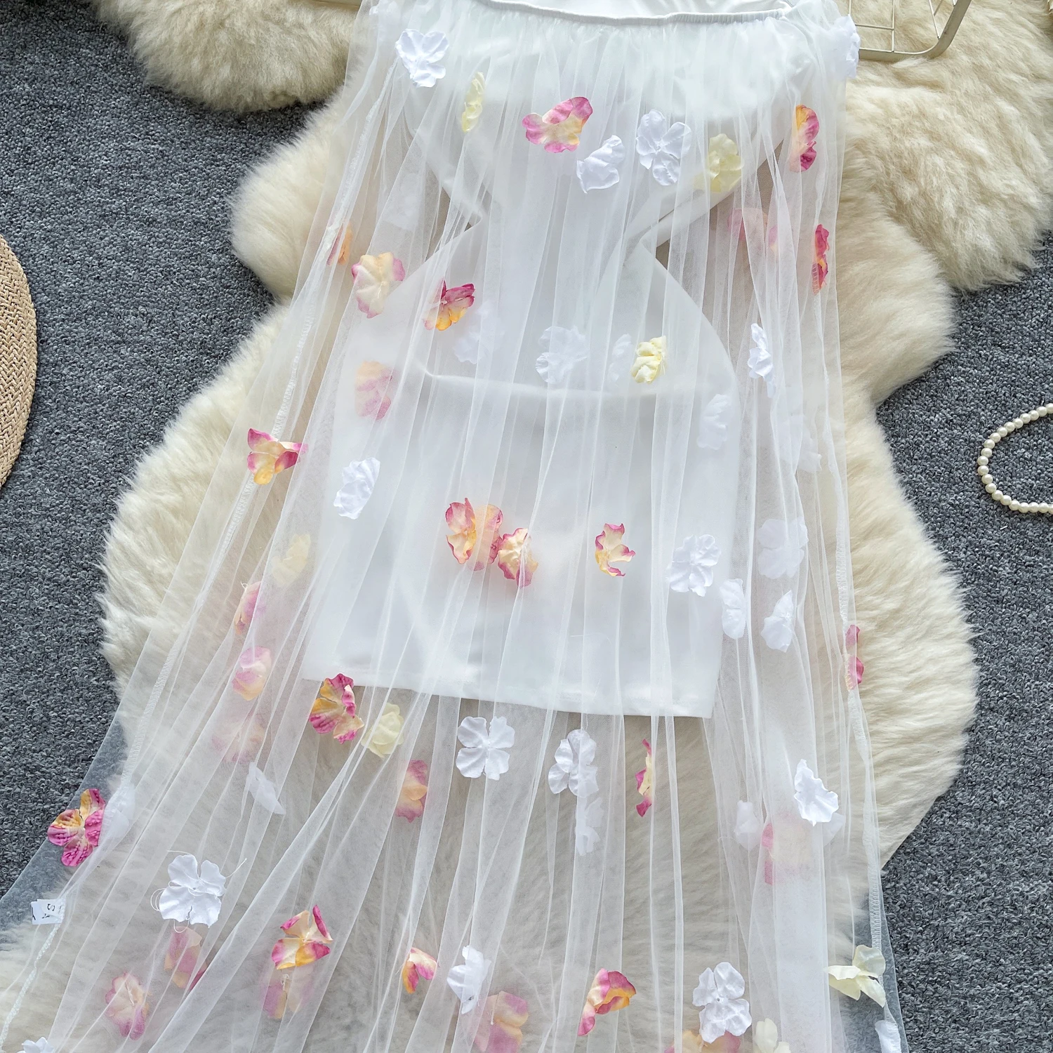 Sexy chique tridimensional fora do ombro vestido chique vintage feminino praia casual a linha roupas femininas