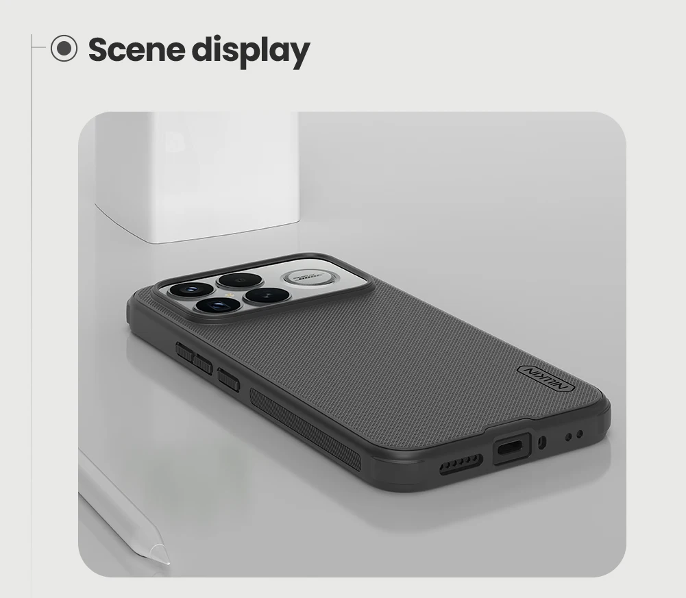 Für Poco F8 Ultra Hülle NILLKIN Fitted Case Hochwertige Super Frosted Shield Case Matte PC-Abdeckung – Detail 15