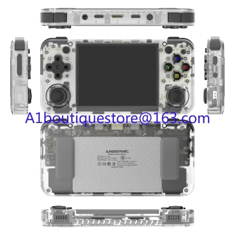 

RG35XX H портативная аркадная PSP с открытым исходным кодом WIFI Bluetooth многопользовательская игровая консоль постоянного тока в стиле ретро