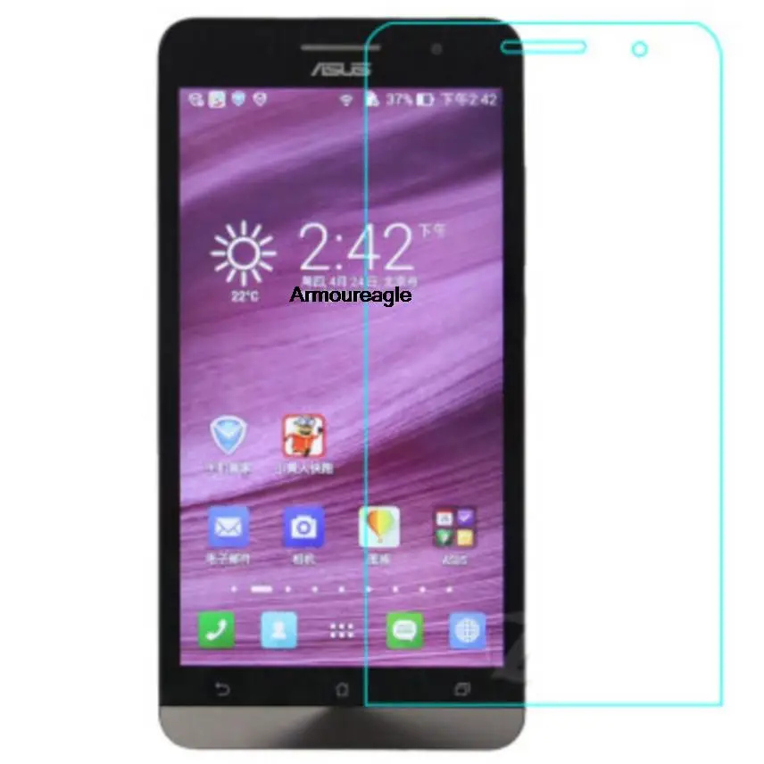 Para asus zenfone 5 proteger protetor de tela real premium vidro temperado hd ecran guarda pelicula vidro para zen fone 5 asus