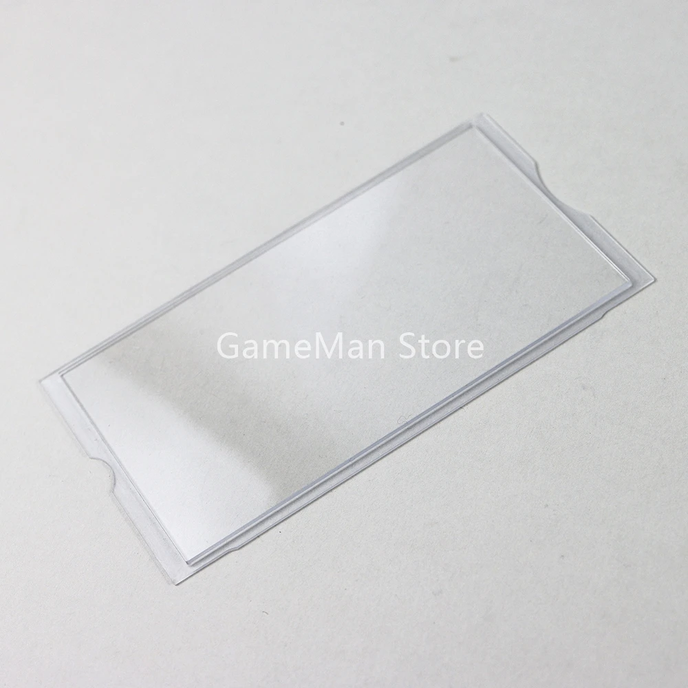 10 قطعة ل PSP1000 PSP2000 PSP3000 الجبهة شل غطاء شاشة الكريستال السائل حامي الشاشة البلاستيك/الزجاج عدسة لوحة