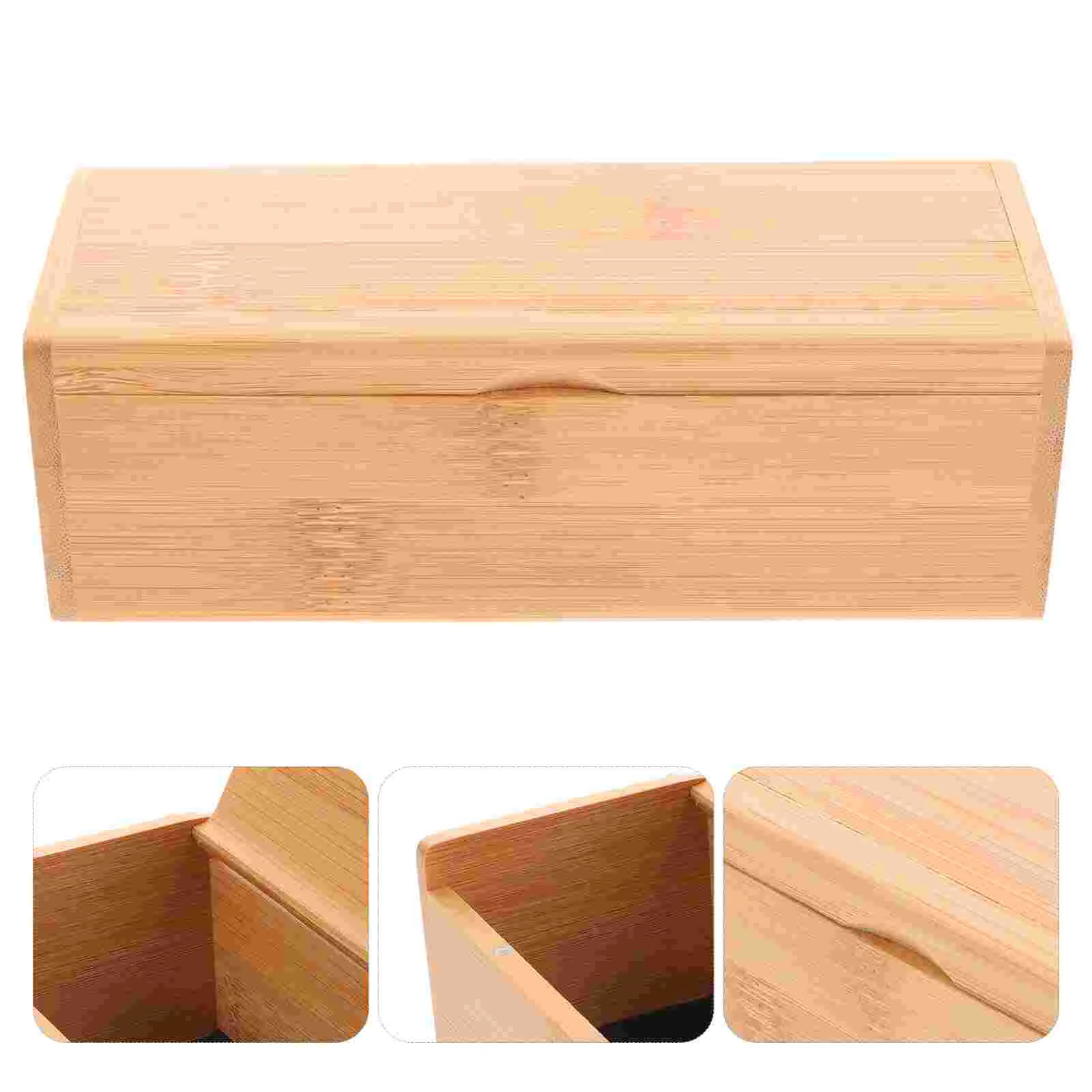 Storage Box Makeup Breadboxes for Organizer Sunglasses Vintage Decor Jewelry Container Decorate