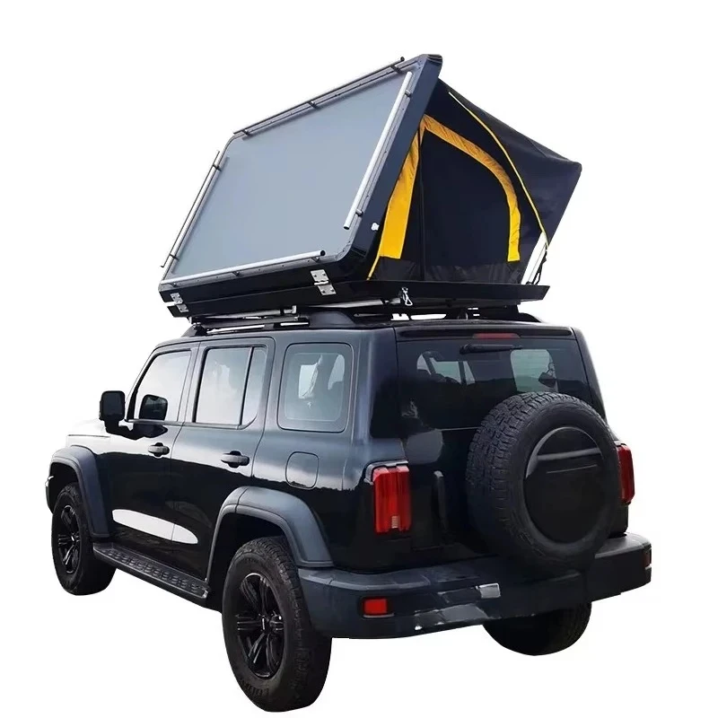 

2025 ABS Hard Shell Rooftop Tent 2-3 Person For 4X4 Camper Trailers & Vehicles