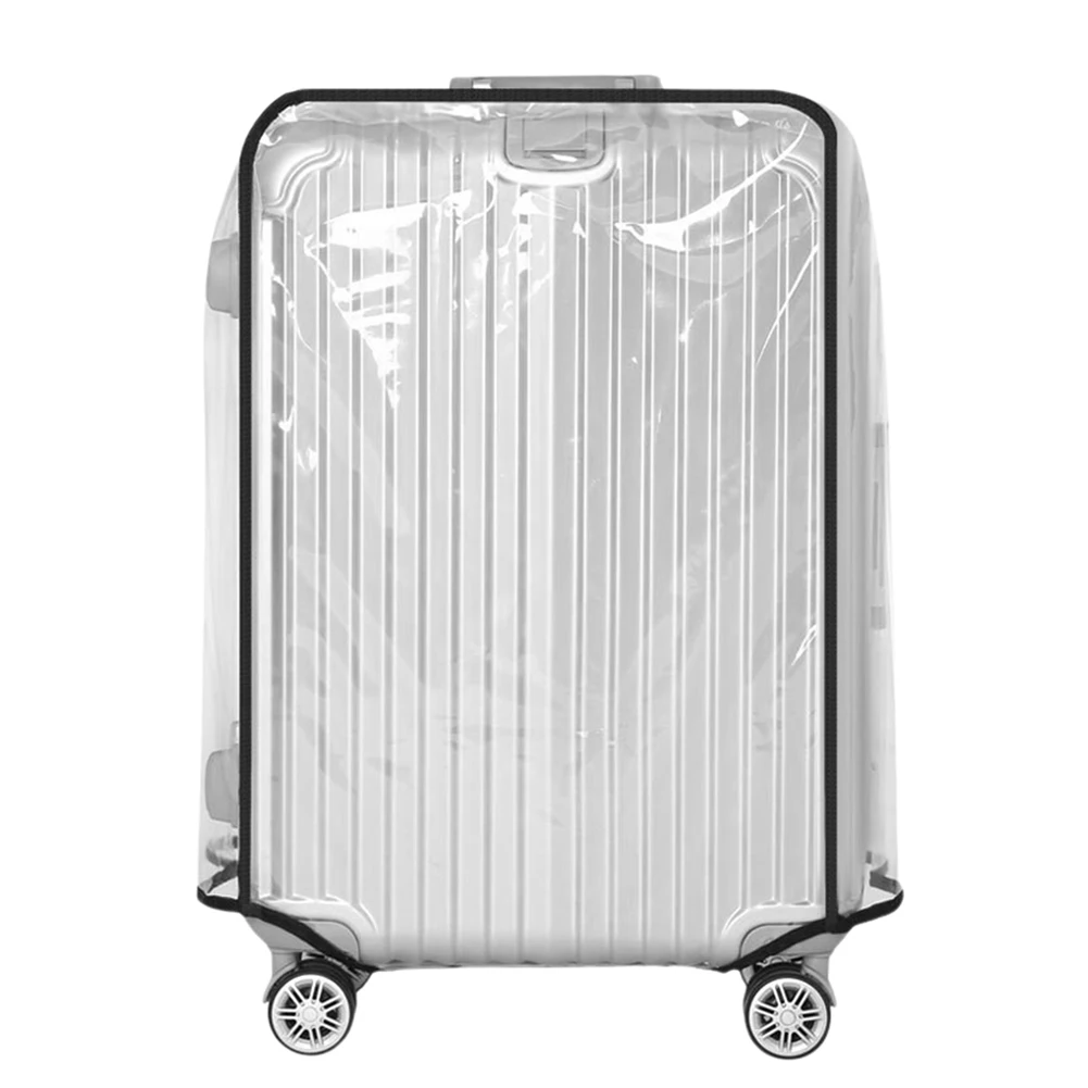 

18-30inch Clear Suitcase Cover Protector PVC Protective Suitcase Cover Scratch-resistant Trolley Case Cover for Wheeled Suitcase