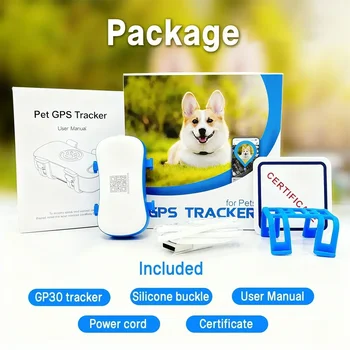 GPS Pet Tracker 4G for Dogs & Cats Built-in SIM with Real-Time Tracking, WiFi Home Positioning, IP67 Waterproof, Plan Required 6
