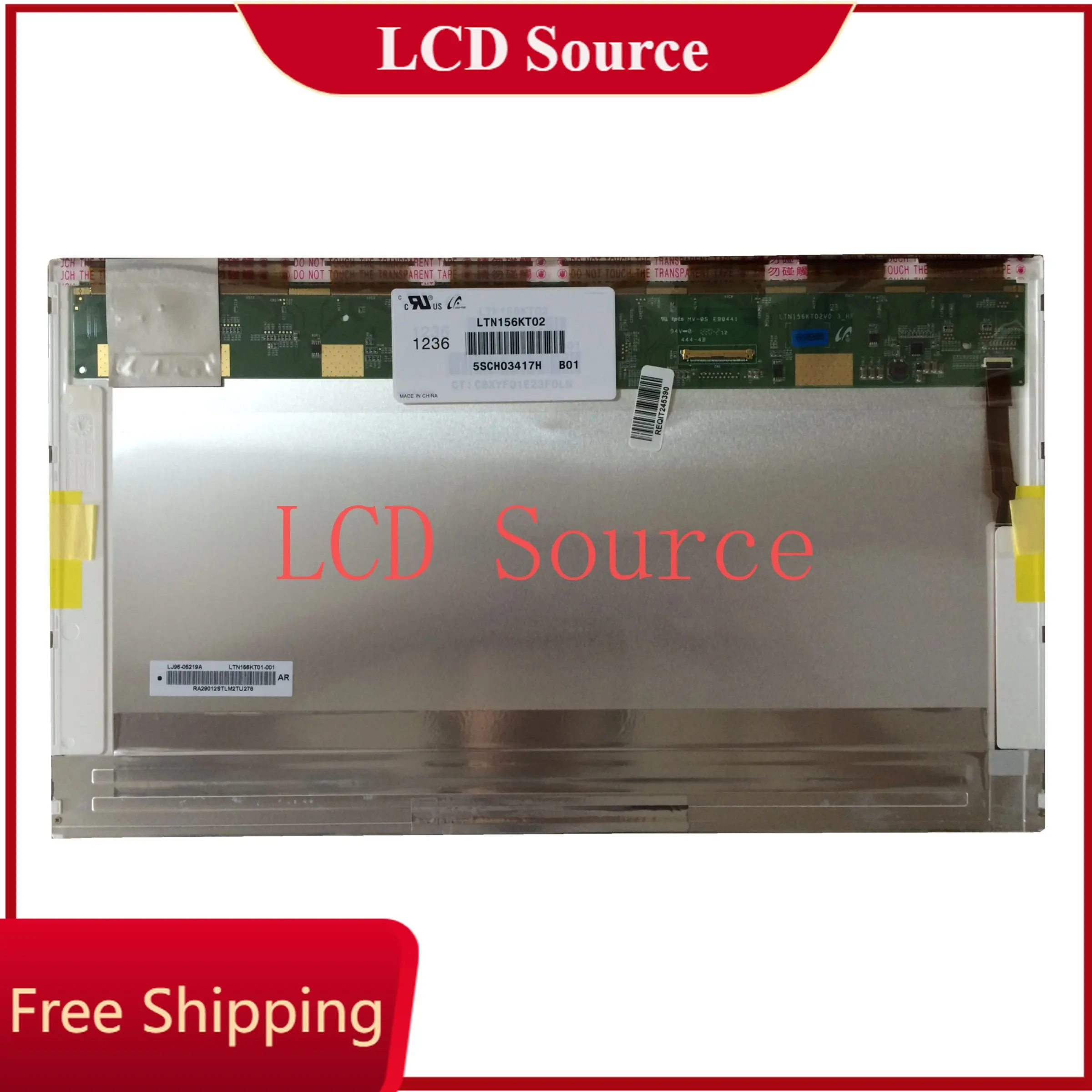 LTN156KT02 B01 подходит для LTN156KT04 LP156WD1-TLA1 TLB1 B156RW01 V.0 V.1 WXGA HD + 1600*900 40PIN 15,6-дюймовый светодиодный ЖК-экран для ноутбука