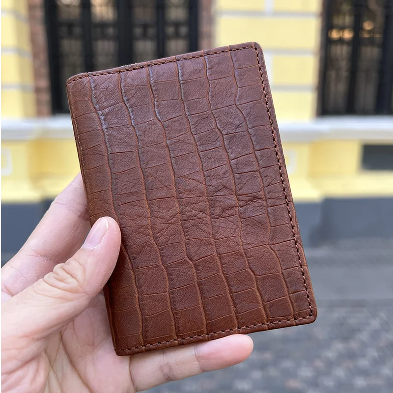 

Hiram Beron Simple Leather Credit Card Holder for Men Gift for Friend