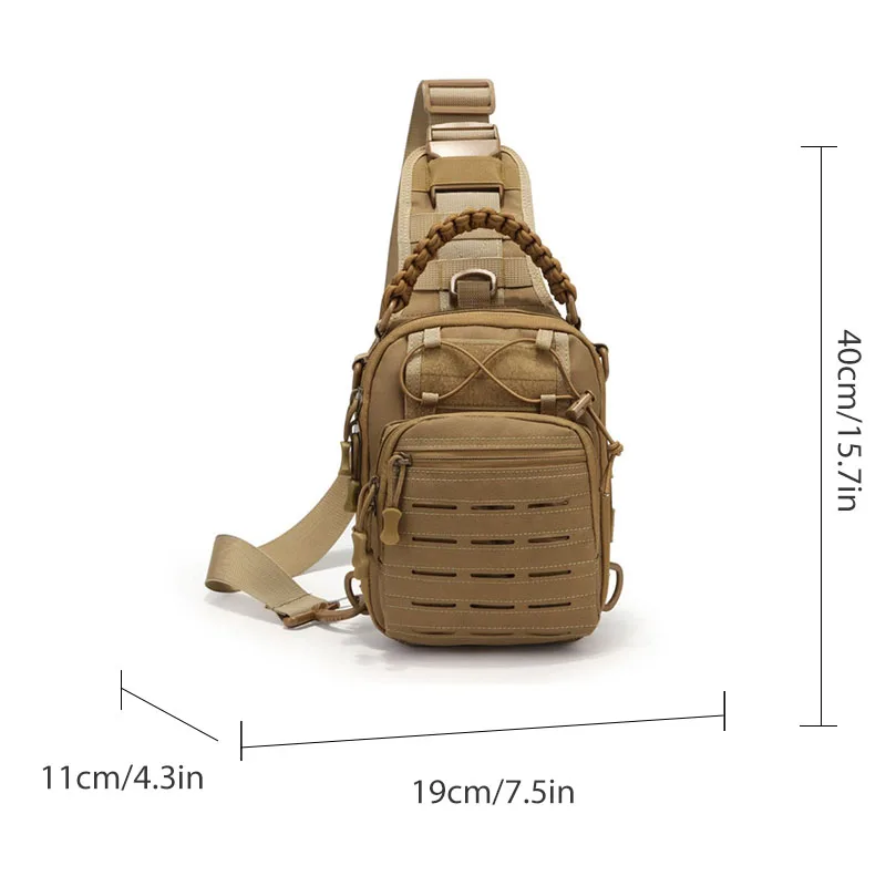 Multifunctional Oxford Cloth Running Bag Outdoor Sports Cycling Waterproof Bag One Shoulder Camouflage Bag