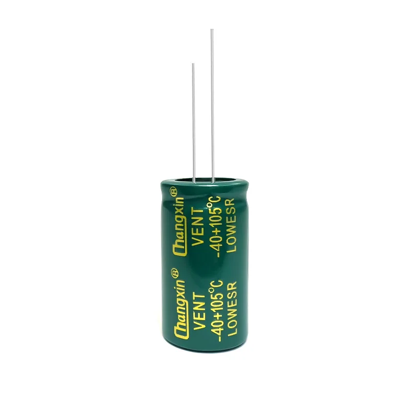 10pcs 450V 100uF Electrolytic Capacitor High Frequency Low ESR Long Life Green Gold 18x30mm for Power Supply