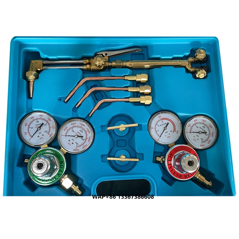 

Customized Welding Cutting Kit Oxygen Aceteracea Welding Torch Kit Gas Welding Kit