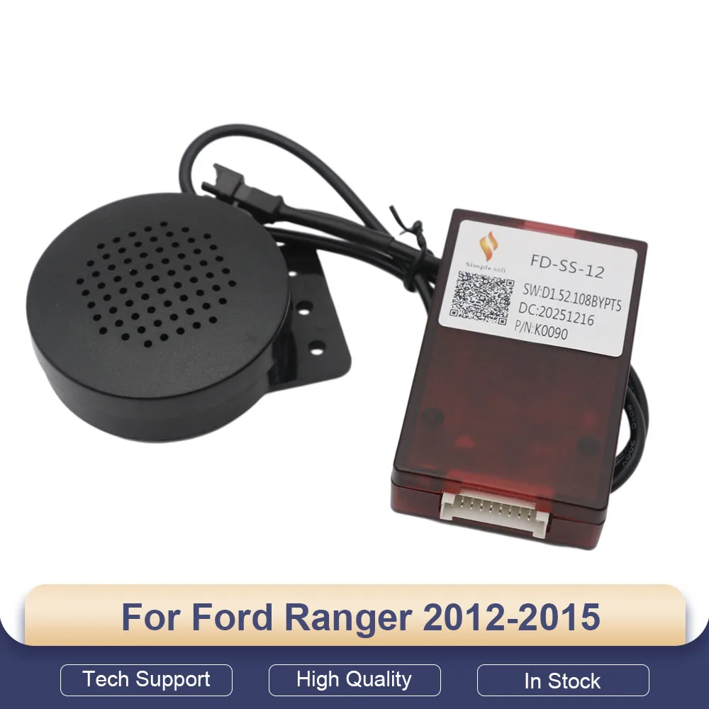FD-SS-12 Canbus Box Decoder & Wiring Harness Adapter For Ford Ranger 2012-2015 Android Car Audio GPS Radio Installation Cable