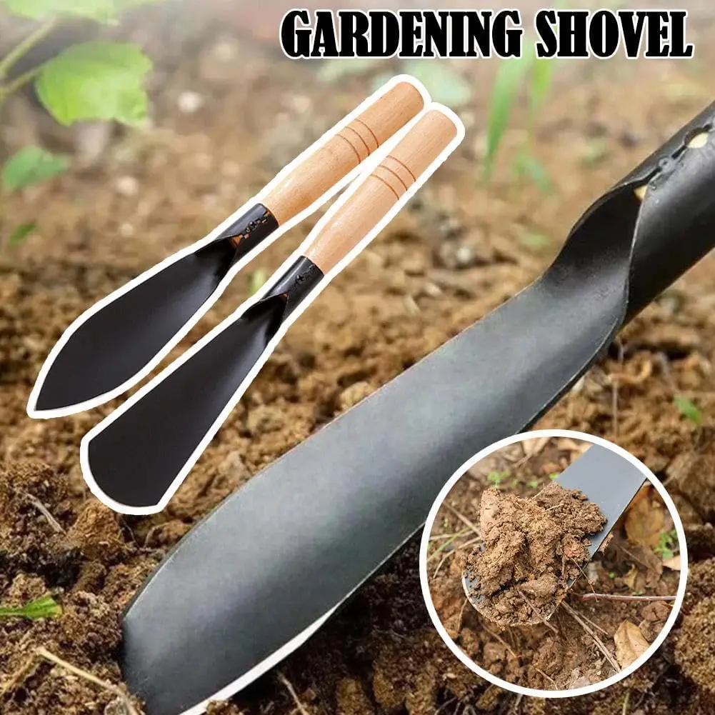 Garden Shovel,Shovels for Digging,New Garden Hand Trowel Small Gardening Hand Tools Shovels,Manganese Steel Garden Trowel with W