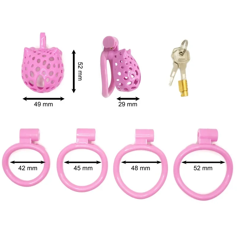 Cerradura de casimada hueca para gatos، cerradura CB rosa liberer antiescape para trucos hombres، sujecion del cuer inferior