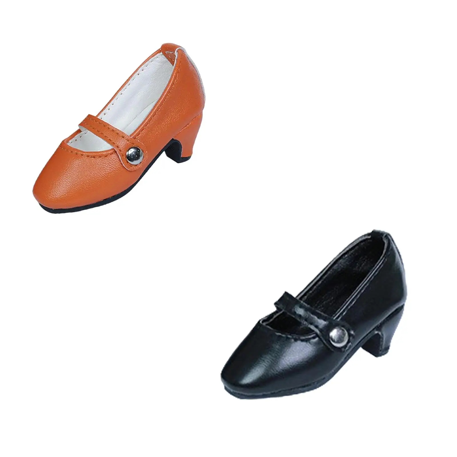 BJD Doll Shoes Made of PU for 1:4 Figures, Comfortable Dress Shoes