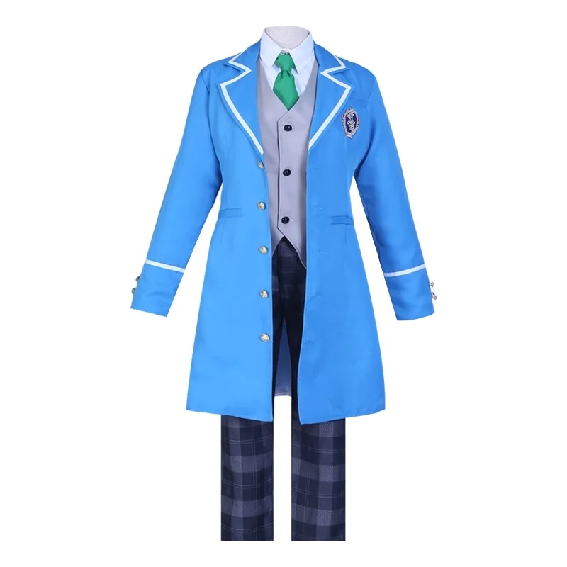 

Ensemble Stars Wataru Hibiki Hokuto Hidaka Eichi Tenshouin Tsukasa Suou Koga Ogami School Uniform Cosplay Costume