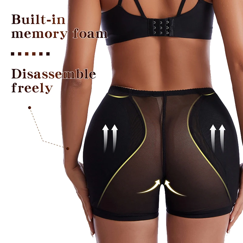 Women Butt Lifter Hip Enhancer Shaper Panties Body Shapers Hip Pad Sexy Underwear Boyshorts Ladies Shapewear Push Up Panty