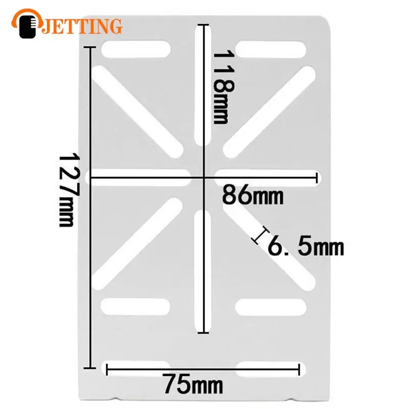 Imagem -06 - Suporte de Monitoramento Cctv Adaptador de Câmera Ptz Dome Extensão de Montagem Auxiliar Forma l Placa de Aço de 90 Graus do Ângulo Direito