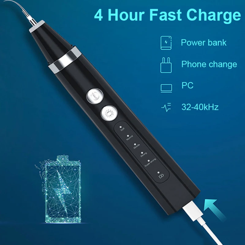 전기 초음파 치석 제거기, 치아 클리너, 치과 청소, 치아 미백 스케일러, 구강 관리