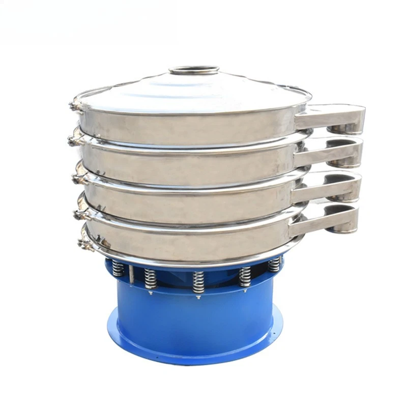 

Round vibrating screen powder machine, dust-free screening equipment, food sauce vibrating screen, rotary vibrating screen