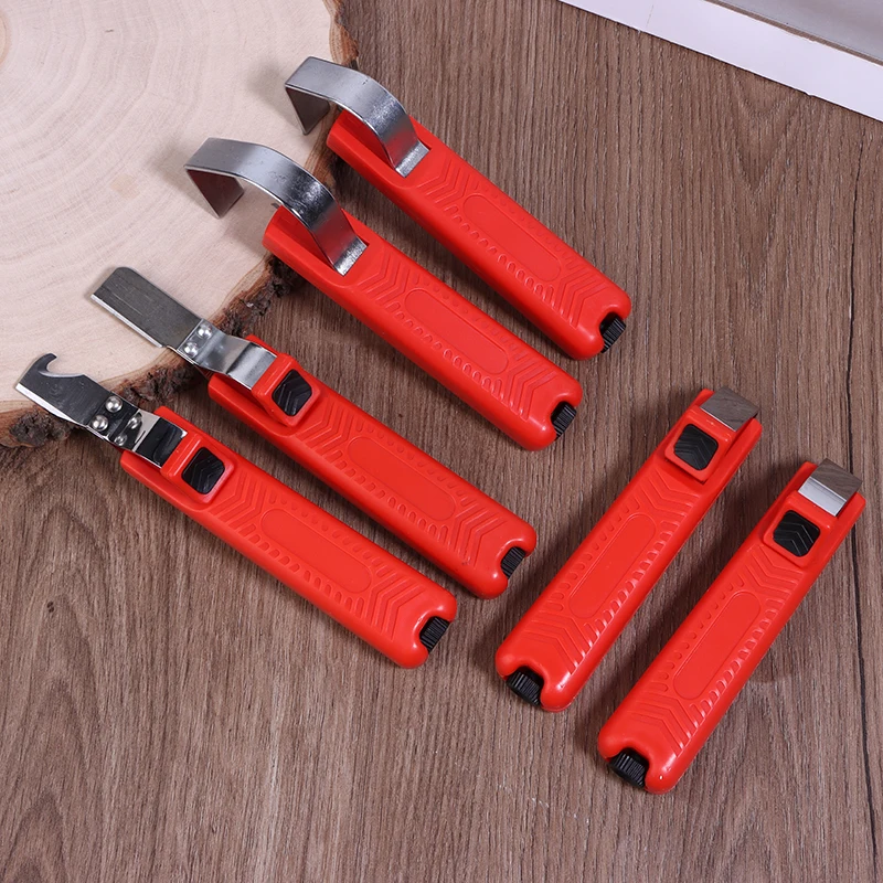 8-28mm Wire Stripper Cable Insulation Cutter Plier Crimping Tool Portable Wire Stripper Plastic Handle Hand Tools