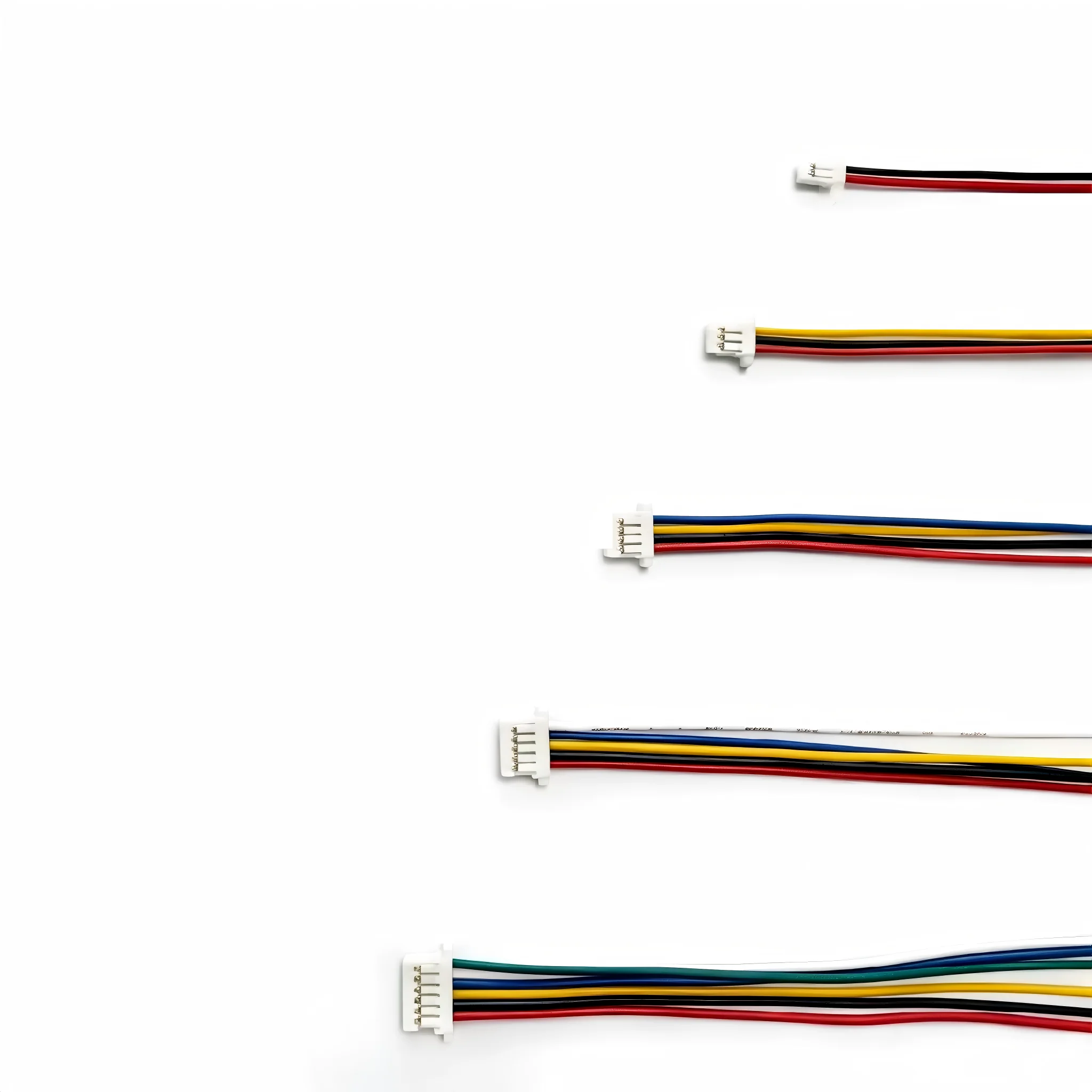 10PCS SH1.0 SH 1.0mm Wire Cable Connector 2/3/4/5/6/7/8/9/10/12 Pin 1.0MM Pitch Plug 10CM/20CM/30CM Wire Length 28/30AWG