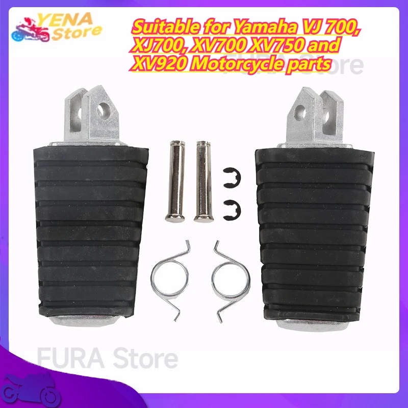 

Footrest for the front seat passenger of a motorcycle. Suitable for Yamaha VJ 700, XJ700, XV700 XV750 and XV920 Motorcycle parts