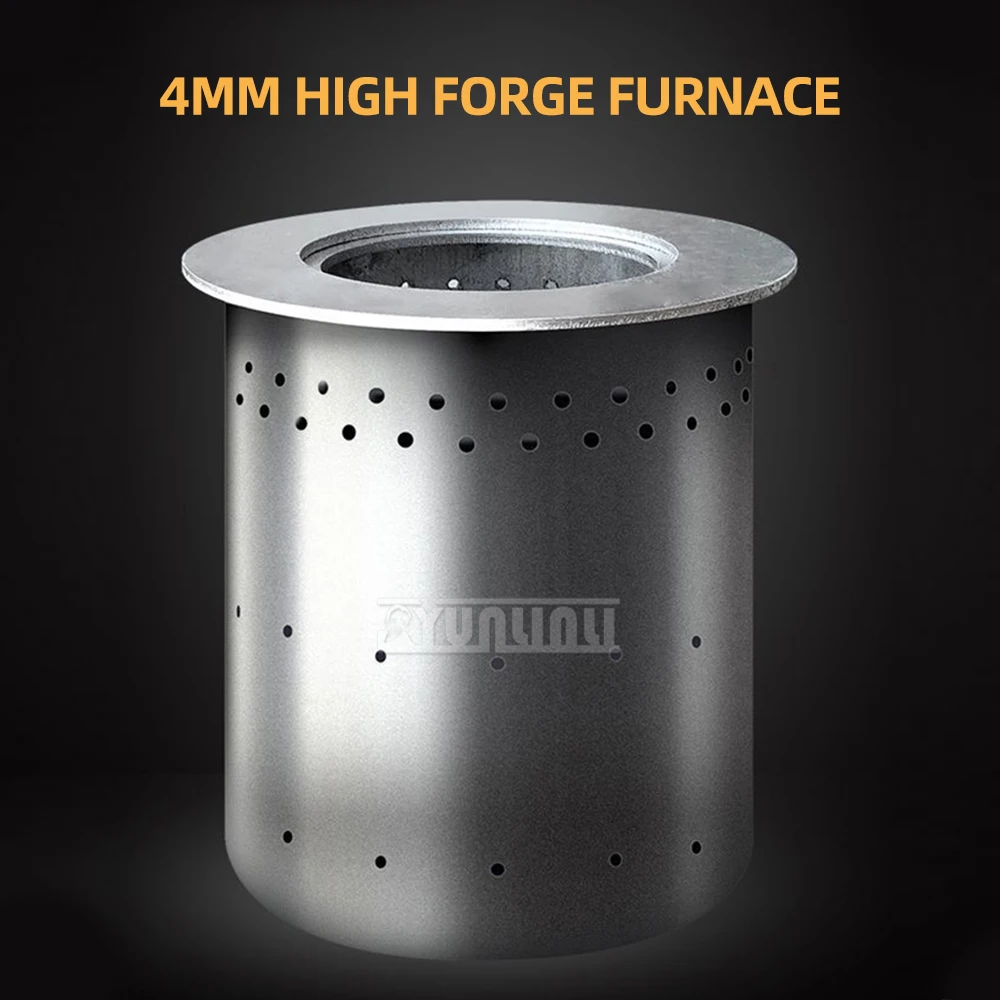 موقد خشبي خارجي محمول من الفولاذ المقاوم للصدأ للحطب للسفر والتخييم