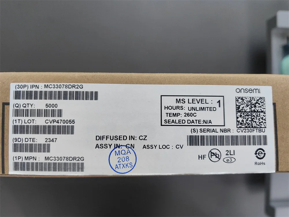 MC33078DR2G Em estoque