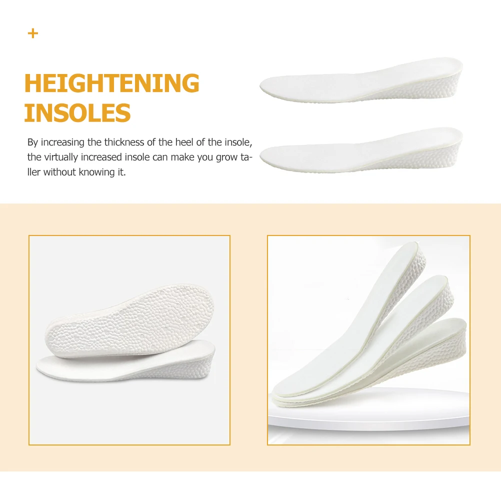 

Pads High-speed Shock Absorbing Insoles Sweat Absorption Shoe Heightening Man Foot