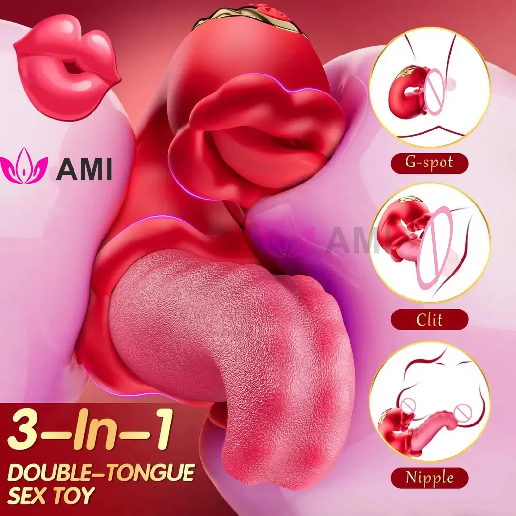 Women Sex Toys Clitoral Stimulator Vaginal Licking High-Quality Silicone Electric Massager Women's Masturbation Adult Sex Toys view 2
