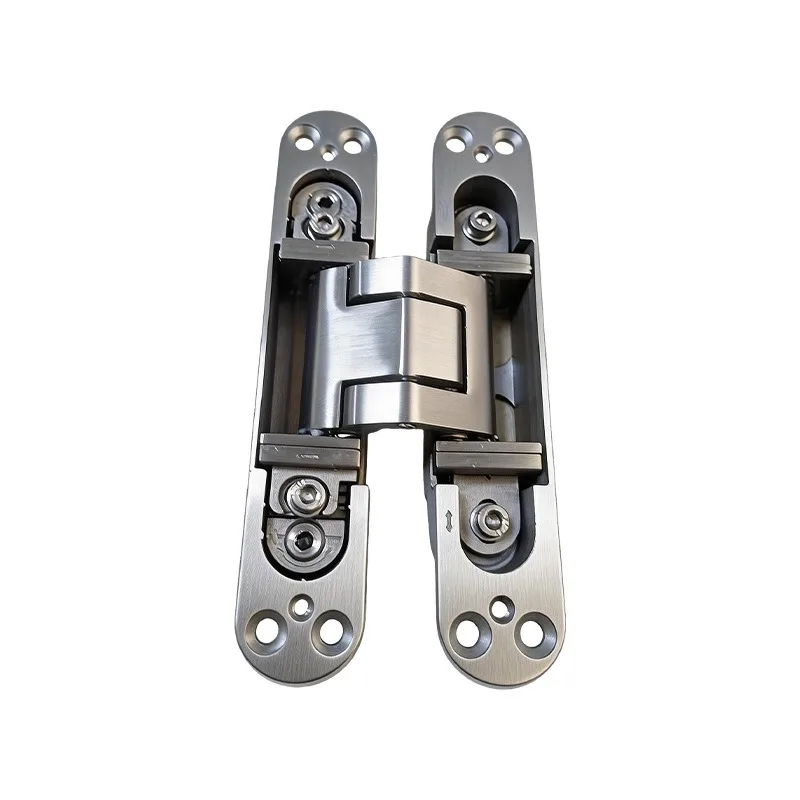 Stainless Steel Hidden Hinge Hinged Wooden Door Folding Door Hidden Hinge Silent Load-bearing Hardware Accessories 304 Stainless