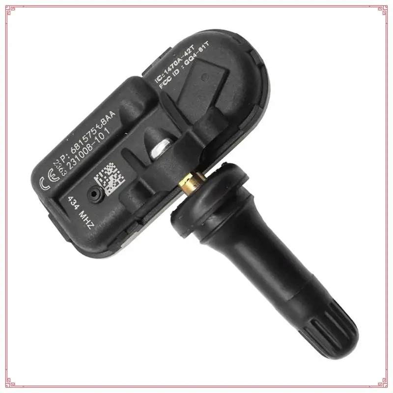 68249197 Sensor de pressão dos pneus do carro aa fordodge ram 1500 2500 3500 4500 5500 14-18 jeep cherokee kl 14-19 sensor de pressão dos pneus
