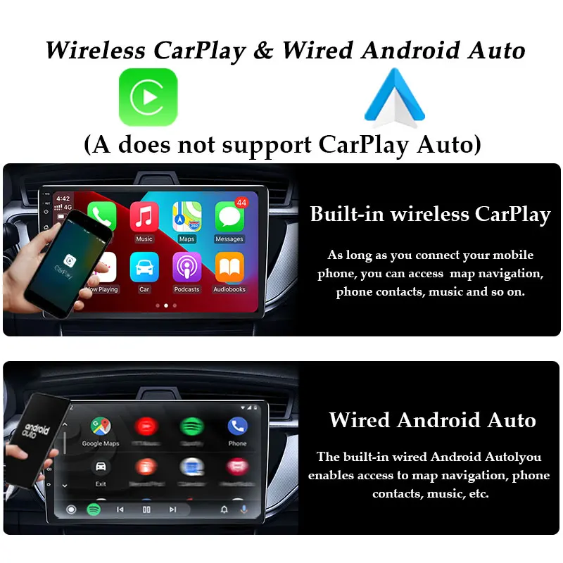 Left Hand Drive Car Radio for Honda Civic 2012-2015 CarPlay Android 15 Video Audio Multimedi Player GPS Navi Split Screen DSP BT